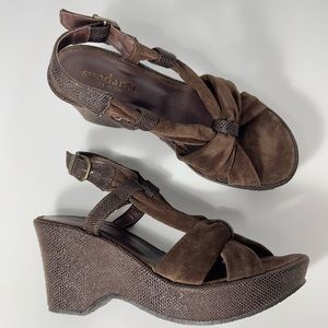 Sundance Platform Wedge Sandals